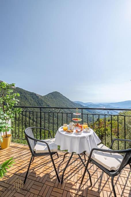 Havre De Paix Et Vue Exceptionnelle Proche Monaco Villa Peille Ngoại thất bức ảnh