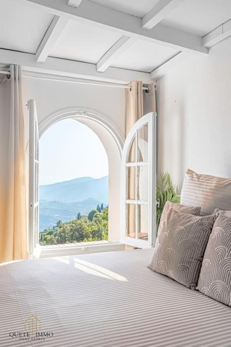 Havre De Paix Et Vue Exceptionnelle Proche Monaco Villa Peille Ngoại thất bức ảnh