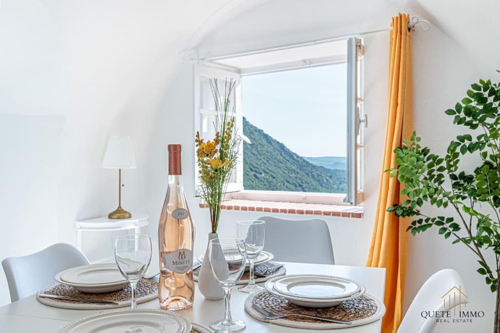 Havre De Paix Et Vue Exceptionnelle Proche Monaco Villa Peille Ngoại thất bức ảnh