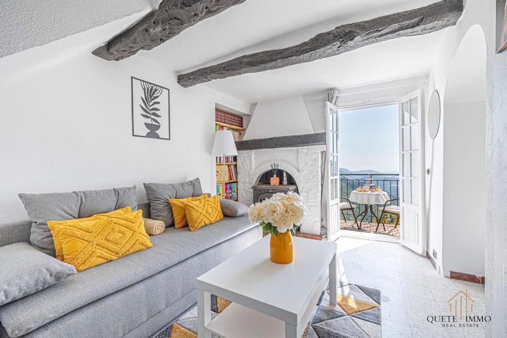 Havre De Paix Et Vue Exceptionnelle Proche Monaco Villa Peille Ngoại thất bức ảnh
