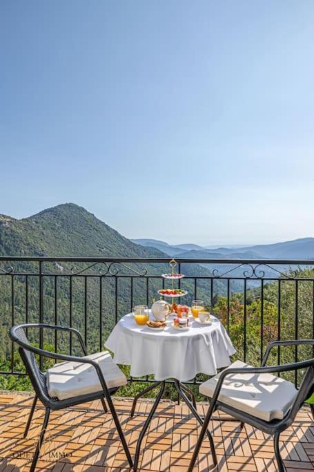 Havre De Paix Et Vue Exceptionnelle Proche Monaco Villa Peille Ngoại thất bức ảnh