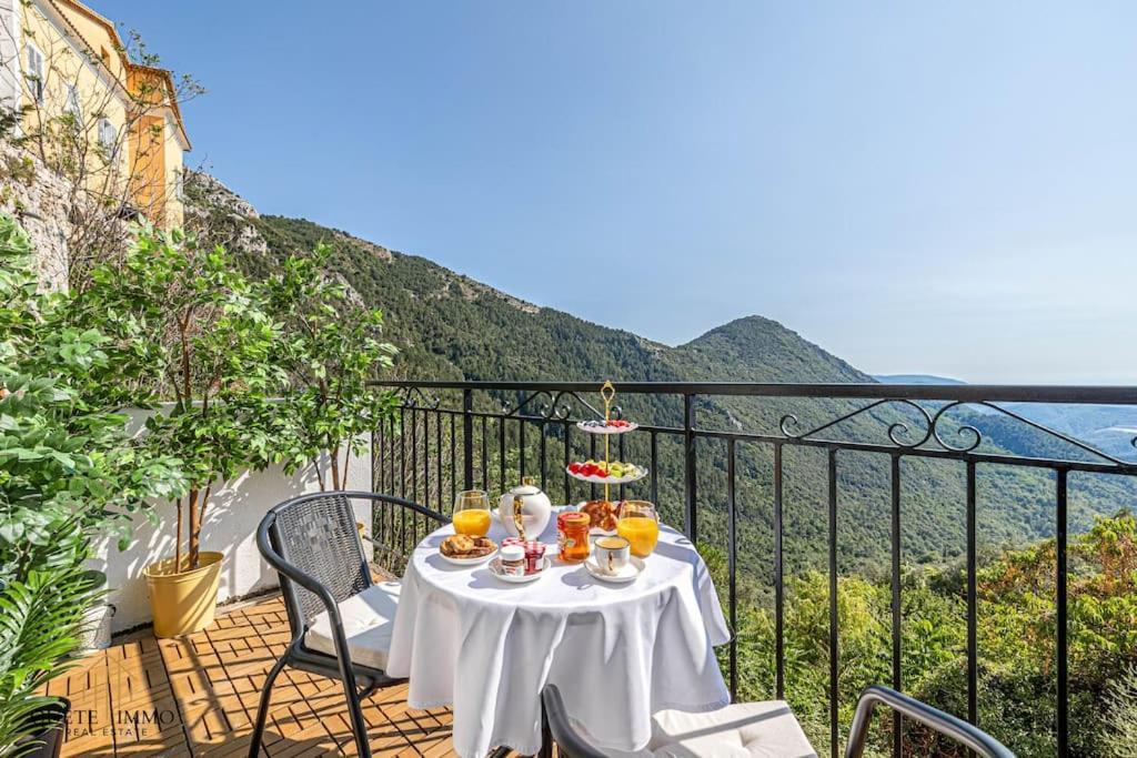 Havre De Paix Et Vue Exceptionnelle Proche Monaco Villa Peille Ngoại thất bức ảnh